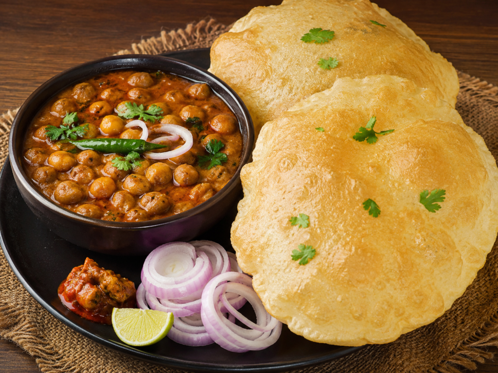 How To Make Chole Bhatura
